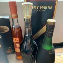 古酒 未開栓 ブランデー CAMUS XO NAPOLEON カミュ コニャック ナポレオン 、レミー・マルタン VSOP REMY MARTIN TREK 5本セット_画像3