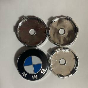 BMW 60mm 青白 センターキャップ 4個 Z4 4シリーズ 2シリーズ M4 M3 X6 X2 ALPINA E46 E39 E36 F30 X5 F10 3シリーズ 5シリーズ 1シリーズの画像2