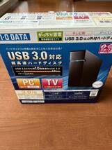 ☆　IO　DATA　HDCA-UT3.0KB 3.0TB　外付けハードディスク　　新品・未使用　☆_画像1