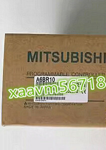 ●　新品 MITSUBISHI/三菱 　A6BR10　　シーケンサ 【保証付き】【送料無料】