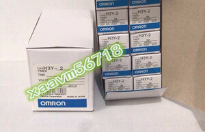 新品 　OMRON/オムロン H3Y-2 (DC12V DC24V AC110V AC220V AC380V) (1S 3S 5S 10S 30S 60S 3M 5M 10M 30M )指定可能 【保証付き】