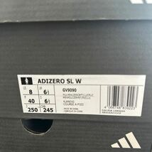 新品 アディダス アディゼロ SL W / ADIZERO SL W ランニングシューズ マラソン レース大会 GV9090 サイズ25㎝_画像5