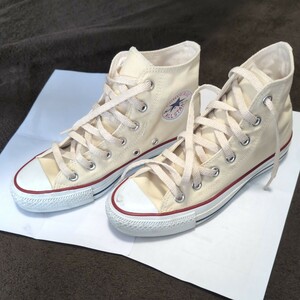 ★ CONVERSE ハイカット スニーカー 23.5cm ★コンバース ホワイト