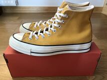 [US8 26,5cm] CONVERSE CT70 HI スニーカー コンバース オールスター サンフラワー　キャンバス sunflower_画像5