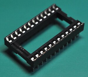 KEL ICC05-024-360T-F ICソケット (24Pin/2.54mmピッチ) [4個組]【管理:SA1402】