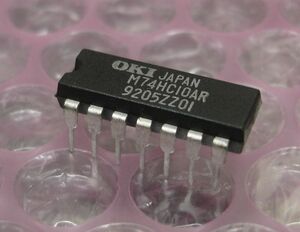 OKI(沖電気工業) M74HC10AR [4個組].HD132