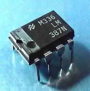 NS LM387N (ローノイズ・プリアンプIC) [5個組](a)