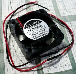 コパル F412R-12MB-24 (FAN DC12V 0.06A W41×H41×D12 [mm]) .d