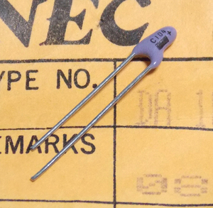 NEC DA 1C0R1 タンタルコンデンサ (16V/0.1μF) [10個組].a