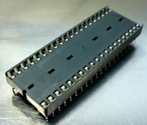 AMP製 ICソケット (DIP/40ピン/2.54ピッチ) [5個組](a)