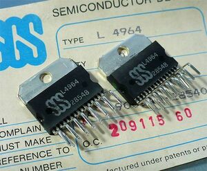 SGS L4964 スイッチングレギュレーター(5.1～28V/4A) [2個組](e)