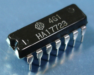 日立 HA17723P (可変電圧レギュレータ・樹脂PKG) [8個組](b)