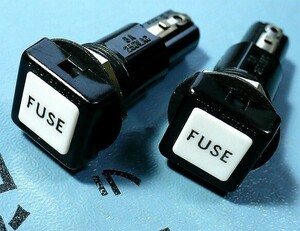  Miyama electro- vessel fuse holder ( front surface four angle * tube type ) [2 piece collection ](d)