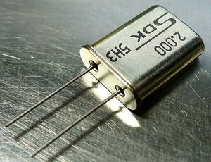 SDK製 水晶発振子 2MHz(2.000MHz) [10個組](c)
