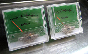  panel meter ( radio-controller ke-ta-) SIGNAL? [2 piece collection ](c)