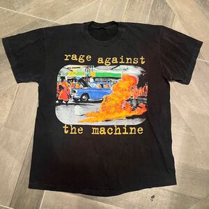 rage against the macine レイジアゲインストザマシーン バンドTシャツ/バンT/USED/古着