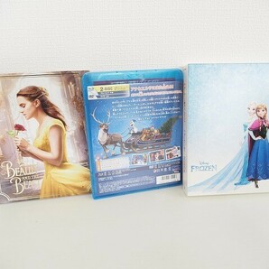 ディズニー ブルーレイ 10点 アナと雪の女王/美女と野獣BEAUTY AND THE BEAST Disney Blu-ray DISC 187aの画像3