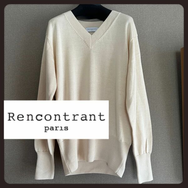 【美品】Rencontrant / レンコントラント ニット 【国内正規品】