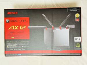 BUFFALO WXR-5950AX12 無線LANルーター Wi-Fi6 10Gbpsポート搭載