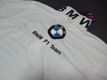 ★在庫一掃セールです★送料無料★必見★ＢＭＷ★F1★Team★M★Power★素敵～で★お洒落で★綺麗～な★ポロシャツ★ホワイト★XL★新品★_画像5