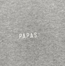 Papas ロゴ刺繍 Tシャツ Mサイズ　パパス _画像5
