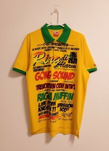 【新品タグ付】CEDELLA MARLEY x PUMA メンズポロシャツ Mサイズ ジャマイカ オリンピック ラガマフィン ラスタ ボブマーリー