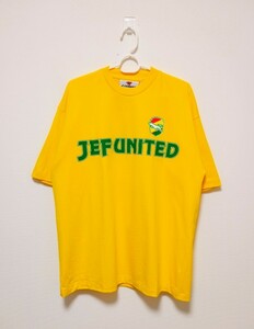 【デッドストック】新品タグ付 ジェフユナイテッド市原 千葉 ナンバリング Tシャツ XLサイズ相当 JEF UNITED Jリーグ