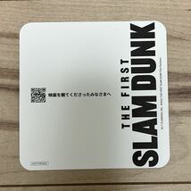 【美中古品】即決！映画 THE FIRST SLAM DUNK 入場者特典 コースター 2023年 井上雄彦 スラムダンク ノベルティ 非売品 桜木花道 流川楓_画像2