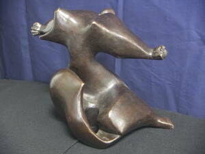 裸婦ブロンズ像　イタリア人彫刻家　「bouehet(bouchte)」 エディション・No24/100