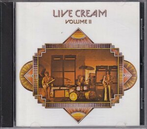 CD (U.S.A.)　Cream : LIVE CREAM Vol.Ⅱ (Polydor 823 661-2)