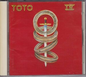 CD (国内盤)　TOTO : Ⅳ 聖なる剣 (CBS-Sony 28DP-5039)