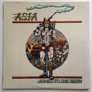 ASIA「ARMED TO THE TEETH」US ORIGINAL '80 RARE PRIVATE PRESSING US HARD / PROGRESSIVE ROCK 2nd ALBUM シールド未開封 SEALED!!