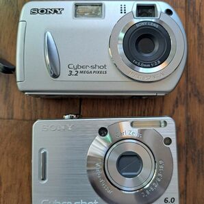 【動作未確認　ジャンク品】SONY デジタルカメラ　サイバーショット　２台セット