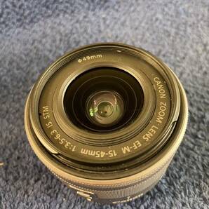 Canon 標準ズームレンズ EF-M15-45mm 1:3.5-6.3 IS STM 現状品 の画像5