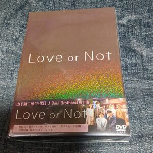 「Love or Not DVD-BOX〈4枚組〉」未使用