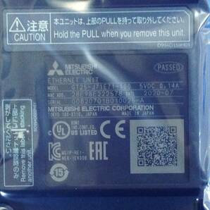 【AH-05531】未使用品 MITSUBISHI 三菱電機 Ethernet通信ユニット GOT2000シリーズ用 GT25-J71E71-100 2020年製の画像5