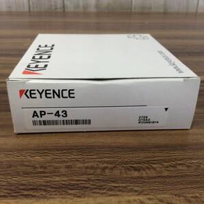 ●【AH-05704】未使用品 KEYENCE キーエンス 2色表示デジタル圧力センサ センサヘッド 正圧タイプ AP-43【レターパックプラス可】の画像1