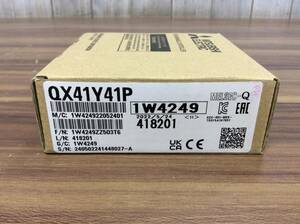 ●【AH-05688】新品未使用品 MITSUBISHI 三菱電機 MELSEC-Q DC入力/トランジスタ出力複合ユニット QX41Y41P 2022年製【レタパプラス可】