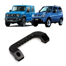 ブラック1個 ジムニー Jimny JB23 JB33 JB43 JB64 JB74 専用 アルミ製 アシストグリップ カスタム ドレスアップ アクセサリー パーツ_画像1