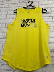 STRONG BY ZUMBA ストロングバイズンバ　　イエロータンクトップ　正規品　メンズM