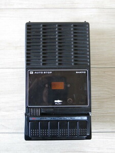 [ present condition delivery ]SANYO* Sanyo [MR-2200] cassette recorder * rare * retro * Vintage 