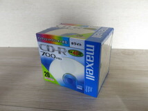 【未使用】maxell・マクセル「CD-R」700MB 20PACK＊20枚_画像4