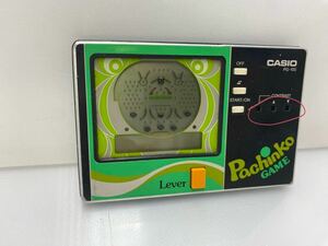 CC2-0422B operation goods * retro CASIO Casio Pachinko pachinko PG-100 mobile game 