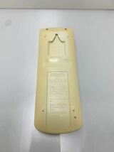 X5-043006 DAIKIN　エアコンリモコン　ARC444A33　中古品 破損有り_画像8