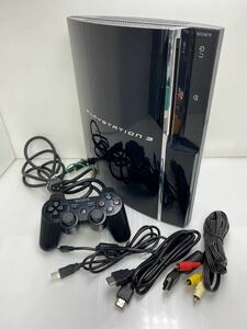 H3-3-031511 美品　PS3 60GB CECHA00 FW:3.72 SONY 初期型 PlayStation 3 ps3ゲームソフト読み動作確認済　ps1 ps2 ゲーム動作未確認