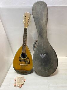 C3DP-043015 SUZUKI MANDOLA 501 1960 stringed instruments mandolin 