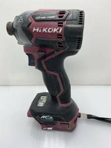 H2-2-041504 ★HiKOKI コードレスインパクトドライバ WH36DC ジャンク品