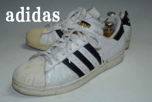 ◆DSC6282◆驚愕の最終価格！即完売必至！早い者勝ち！アディダス◆adidas◆スーパースター/ホワイト/27.5㎝/ロー/ストリートで人気再熱！