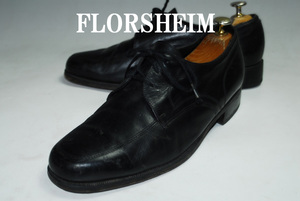 DSC6328◆驚愕2999円～完全売り切り！Florsheim/フローシャイム/26㎝/3E/ロー/ブラック/良品/世界が認める傑作！熟練の職人技巧！高級革靴