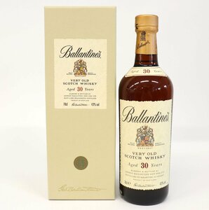  аспидистра Thai n30 год Berry Old 43% 700ml царапина есть Scotch виски BALLANTINE'S/VERY OLD/SCOTCH/WHISKY*.. из .[K-A63780]